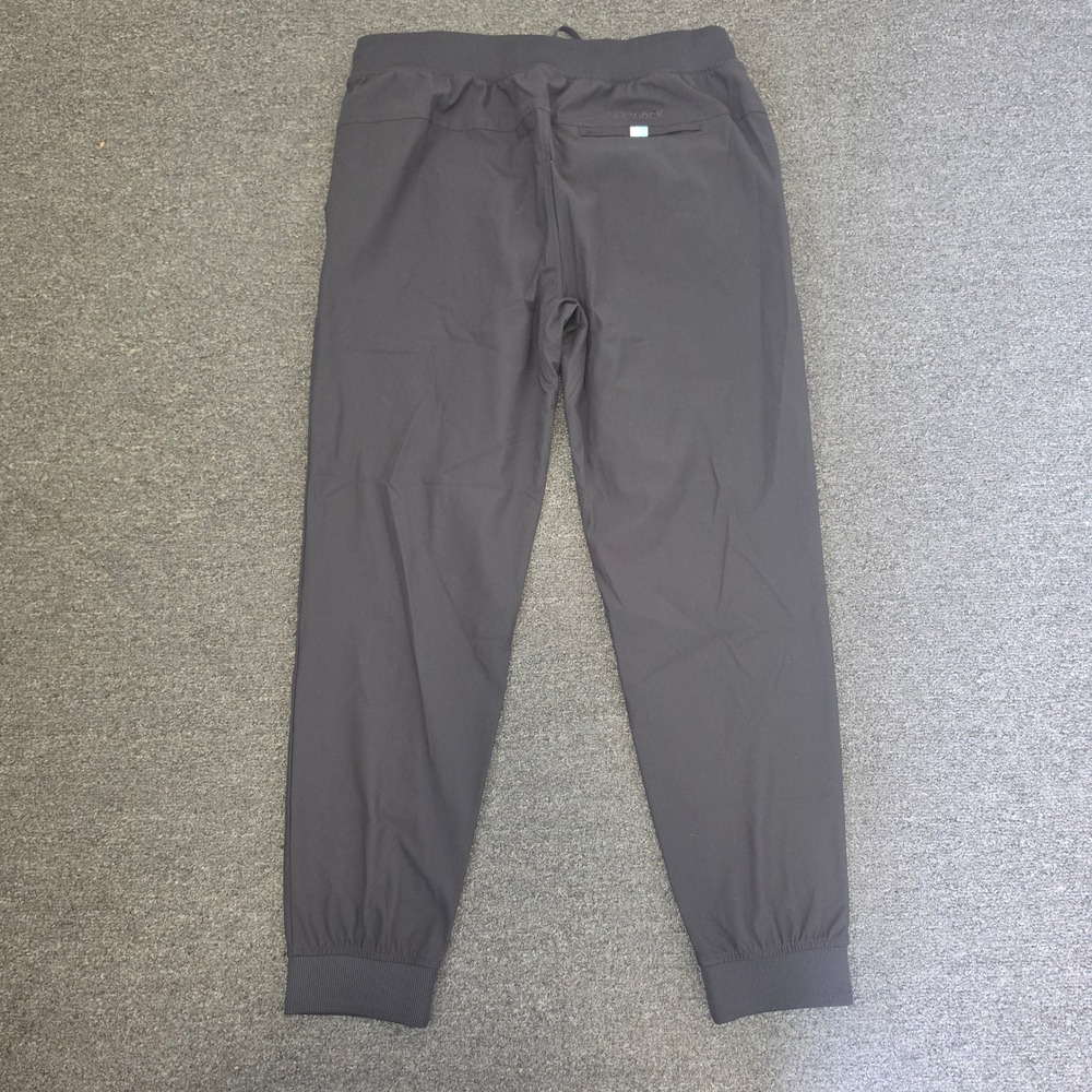 Rhoback Jogger Pants Black Mens XL Performance Stretch Drawstring Activewear